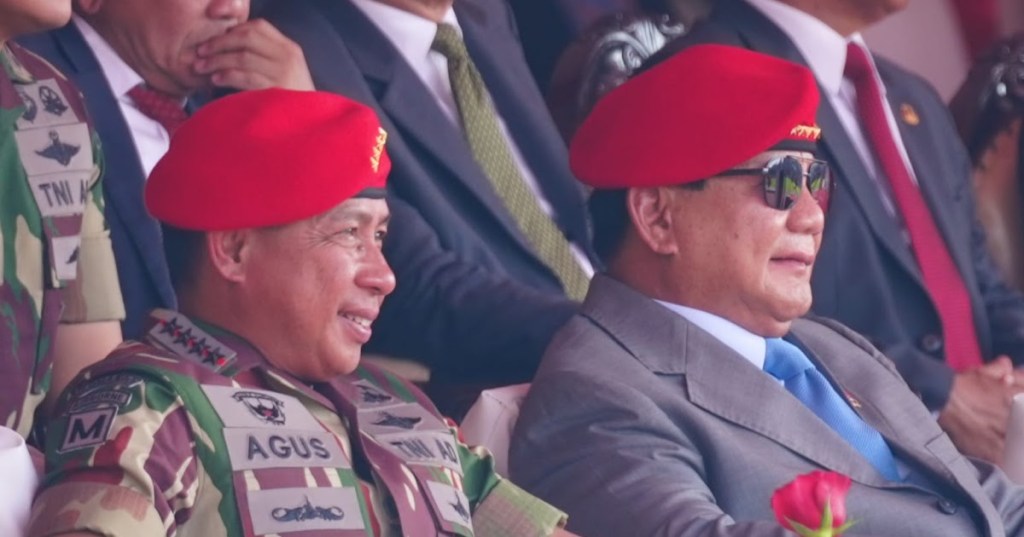 Prabowo Hadiri Peringatan HUT Ke-72 Kopassus di Cijantung
