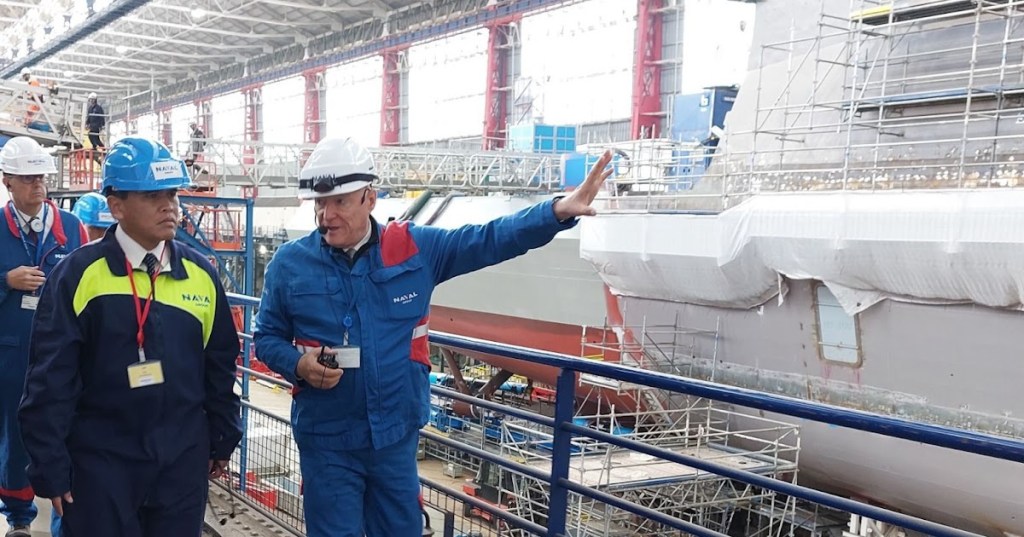 Bangun Kekuatan Matra Laut, Kepala Staf TNI AL Tinjau Galangan Kapal di&nbsp;Prancis