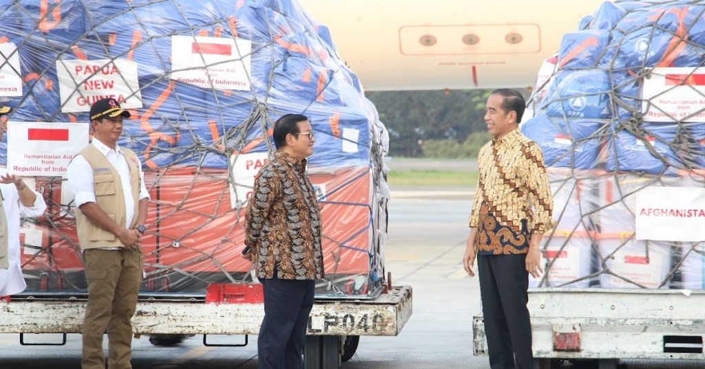 Pangkoopsud I Hadiri Pelepasan Bantuan Kemanusiaan untuk Papua Nugini dan Afganistan