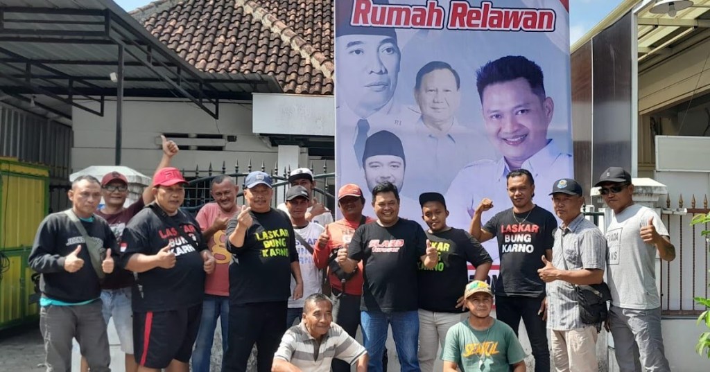 Setelah Gema Puan, Kini Laskar Bung Karno Mendirikan Posko Pemenangan TGS