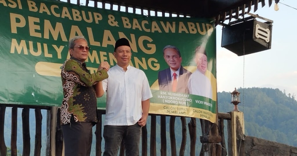 Pasangan RM Nurhidayat Hanyokusumo dan Vicky Prasetyo Resmi Deklarasi Maju Di Pilkada&nbsp;Pemalang