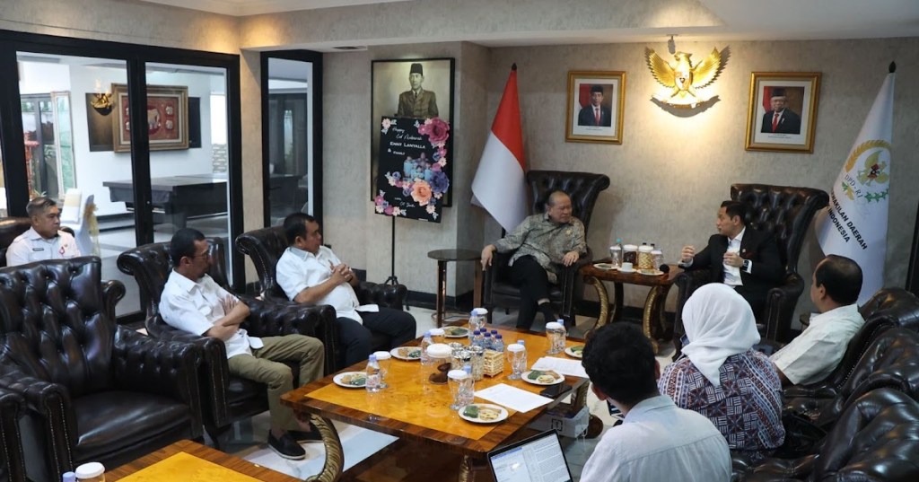 Inilah Wejangan LaNyalla Ke AHY Soal Kepemimpinan Pancasila