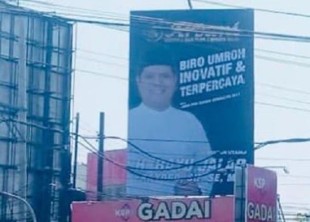 Bayu Jalar Prayogo Manfaatkan Baliho di Semarang untuk Personal Branding