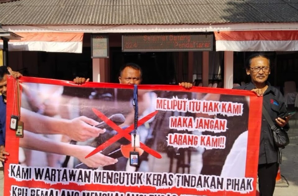 KPUD Pemalang Digeruduk Wartawan, Ini Alasannya